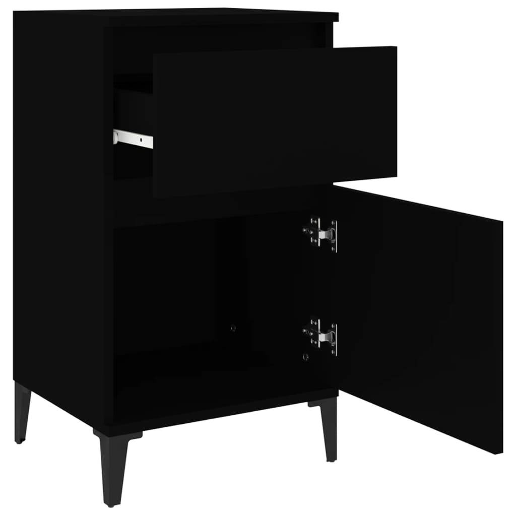 8720845738006_g_en_hd_6 vidaXL Bedside Cabinet Black 40x35x70 cm - Image 9