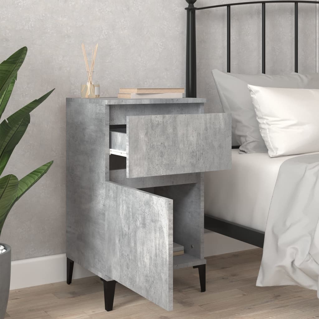 8720845738068_g_en_hd_1 vidaXL Bedside Cabinet Concrete Grey 40x35x70 cm - Image 4