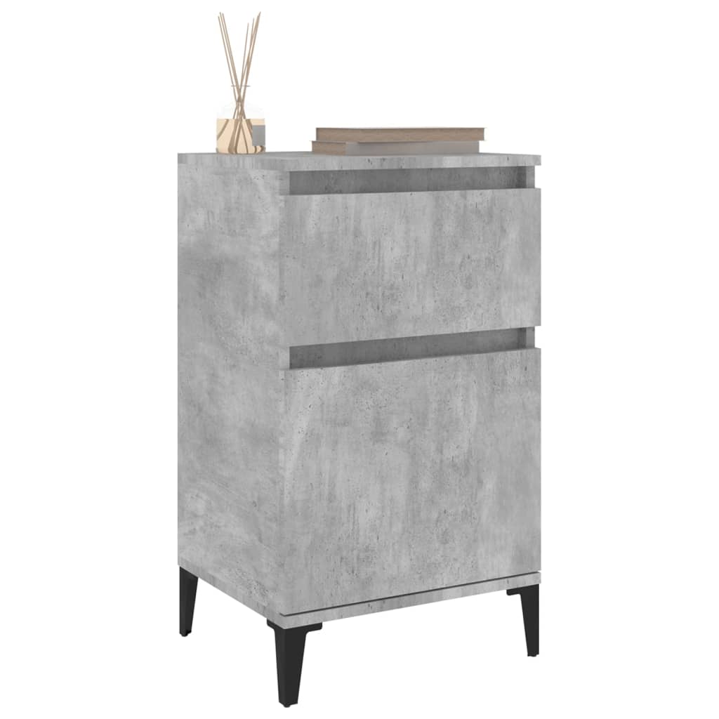 8720845738068_g_en_hd_2 vidaXL Bedside Cabinet Concrete Grey 40x35x70 cm - Image 5