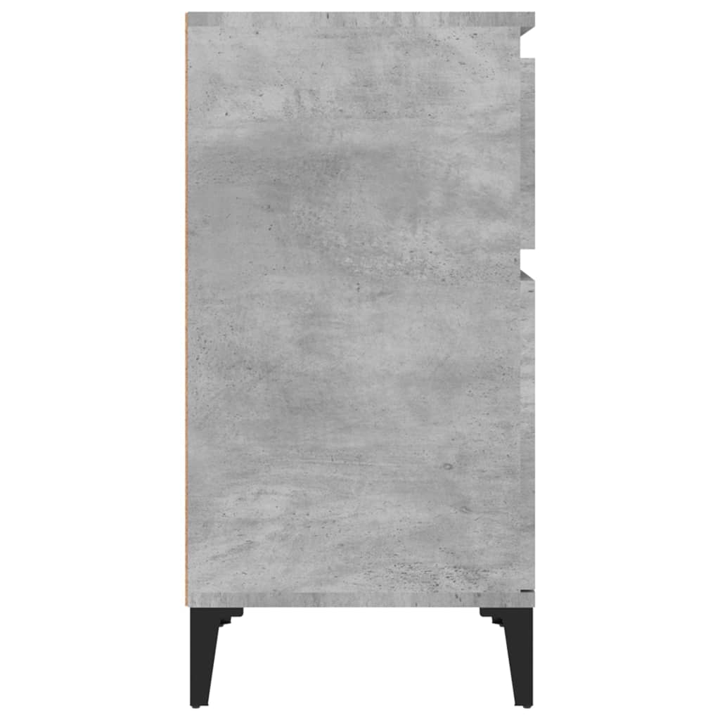 8720845738068_g_en_hd_5 vidaXL Bedside Cabinet Concrete Grey 40x35x70 cm - Image 8