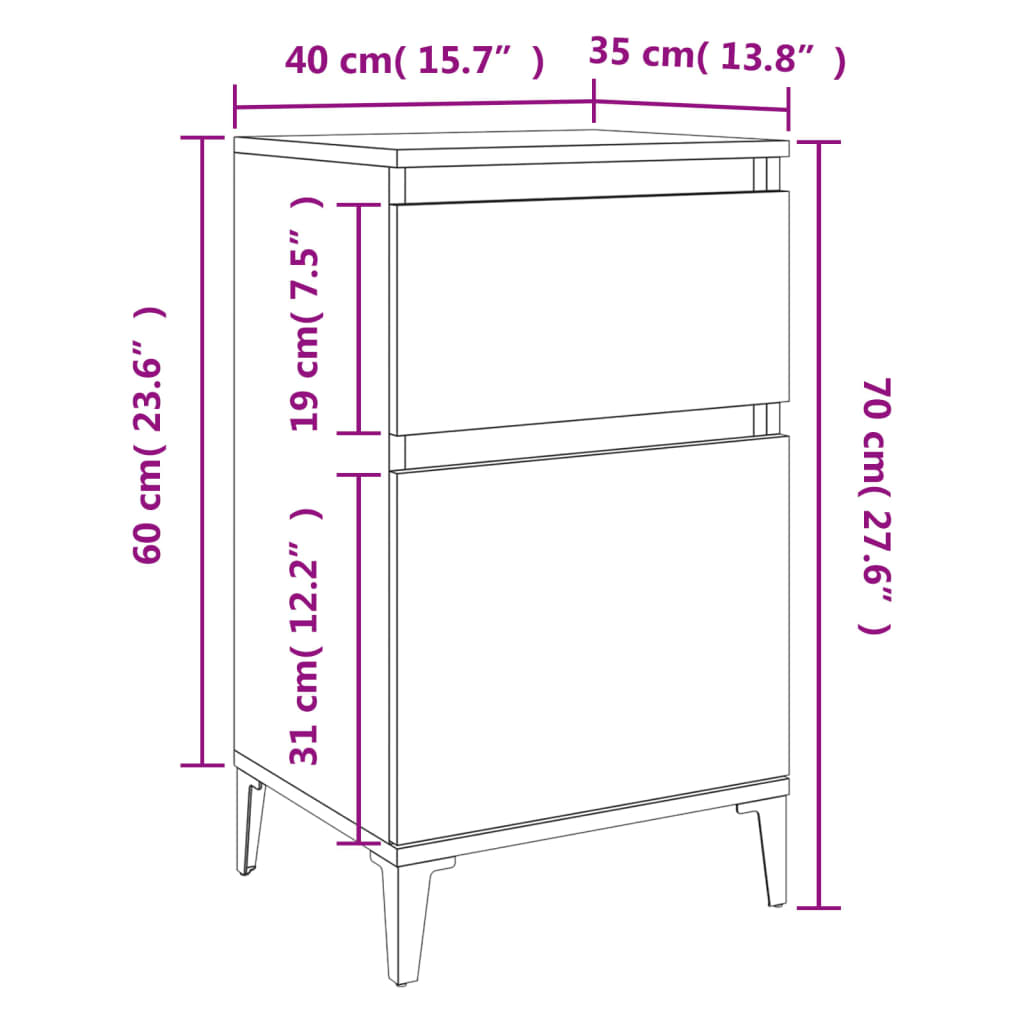 8720845738068_g_en_hd_9 vidaXL Bedside Cabinet Concrete Grey 40x35x70 cm - Image 12