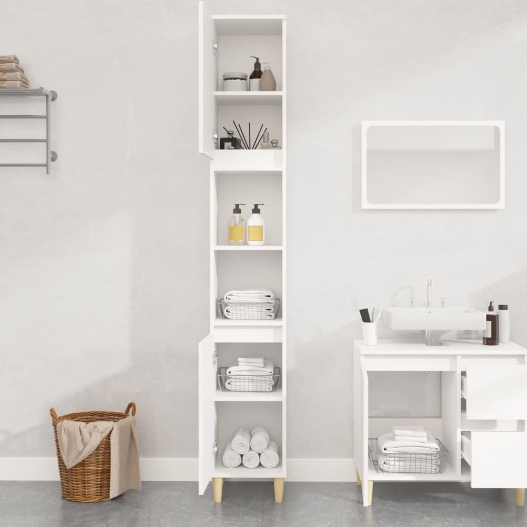 8720845738143_g_en_hd_1 vidaXL Bathroom Cabinet White 30x30x190 cm Engineered Wood - Image 4
