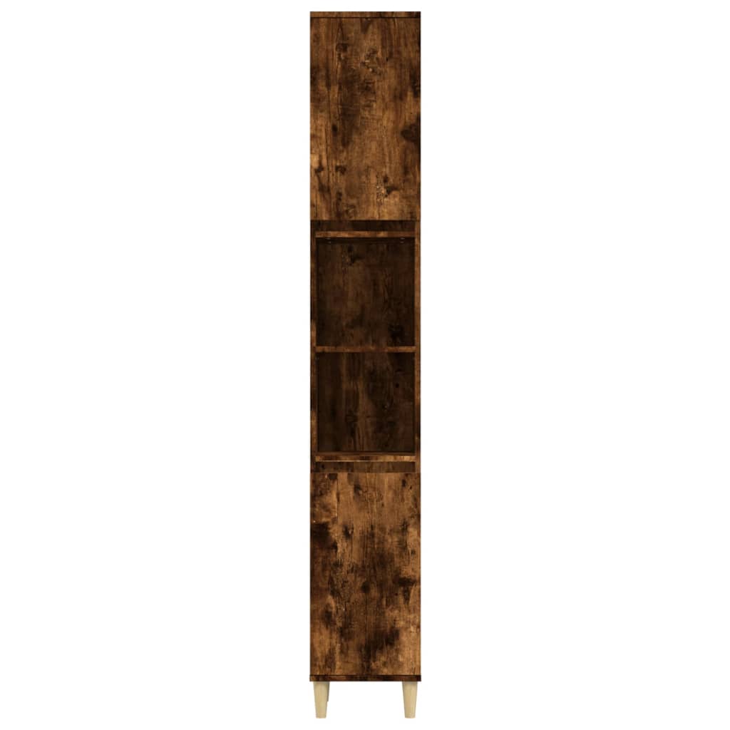 8720845738198_g_en_hd_4 vidaXL Bathroom Cabinet Smoked Oak 30x30x190 cm Engineered Wood - Image 7