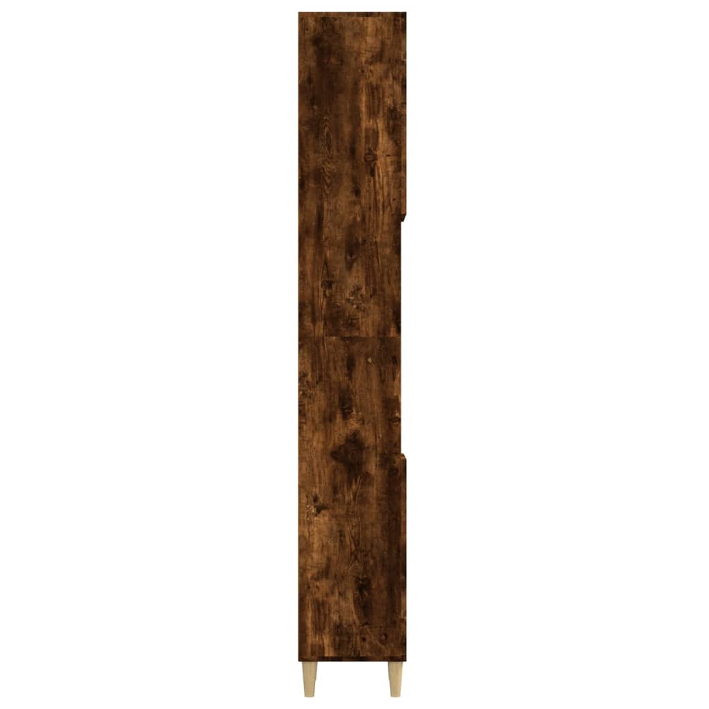 8720845738198_g_en_hd_6 vidaXL Bathroom Cabinet Smoked Oak 30x30x190 cm Engineered Wood - Image 9