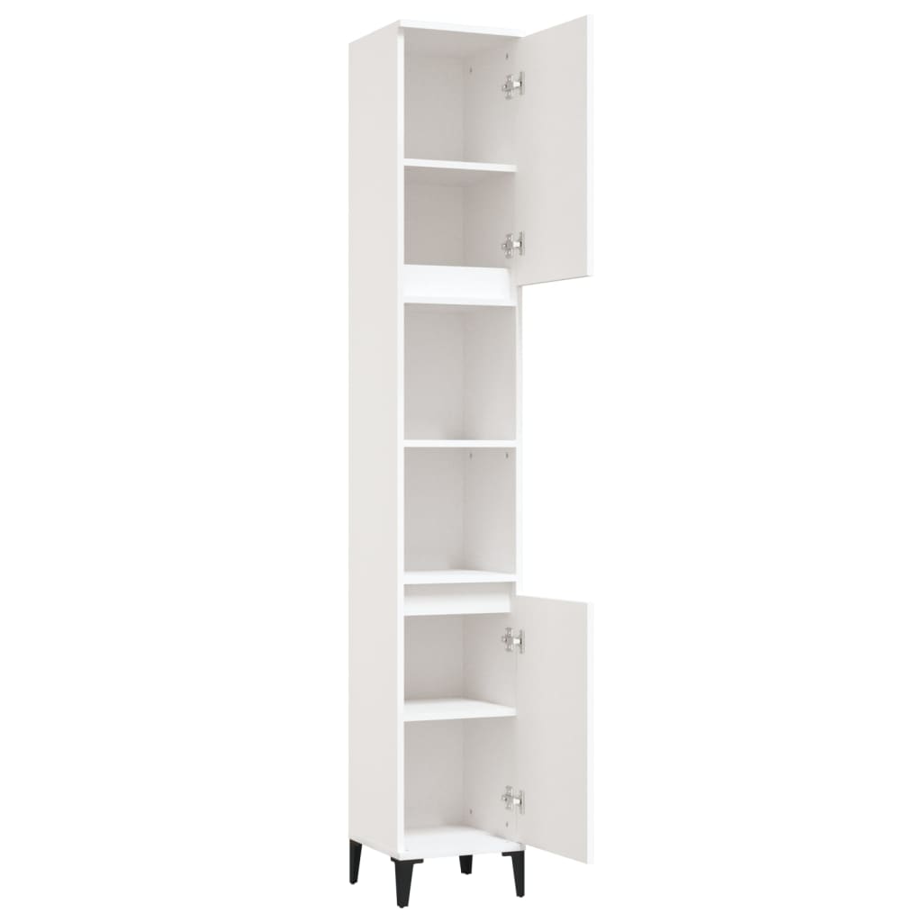 8720845738228_g_en_hd_4 vidaXL Bathroom Cabinet White 30x30x190 cm Engineered Wood - Image 6
