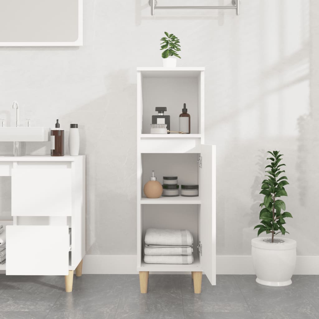 8720845738303_g_en_hd_1 vidaXL Bathroom Cabinet White 30x30x100 cm Engineered Wood - Image 4