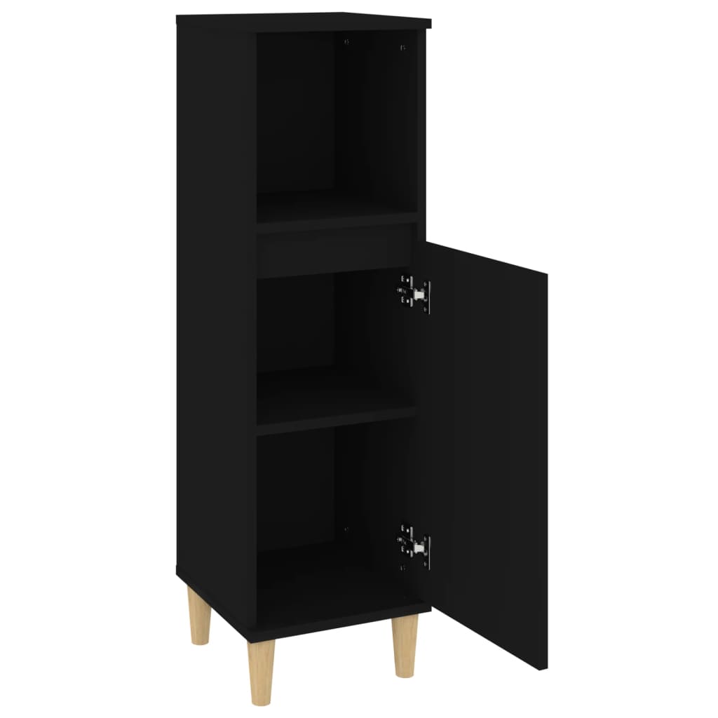 8720845738310_g_en_hd_4 vidaXL Bathroom Cabinet Black 30x30x100 cm Engineered Wood - Image 6
