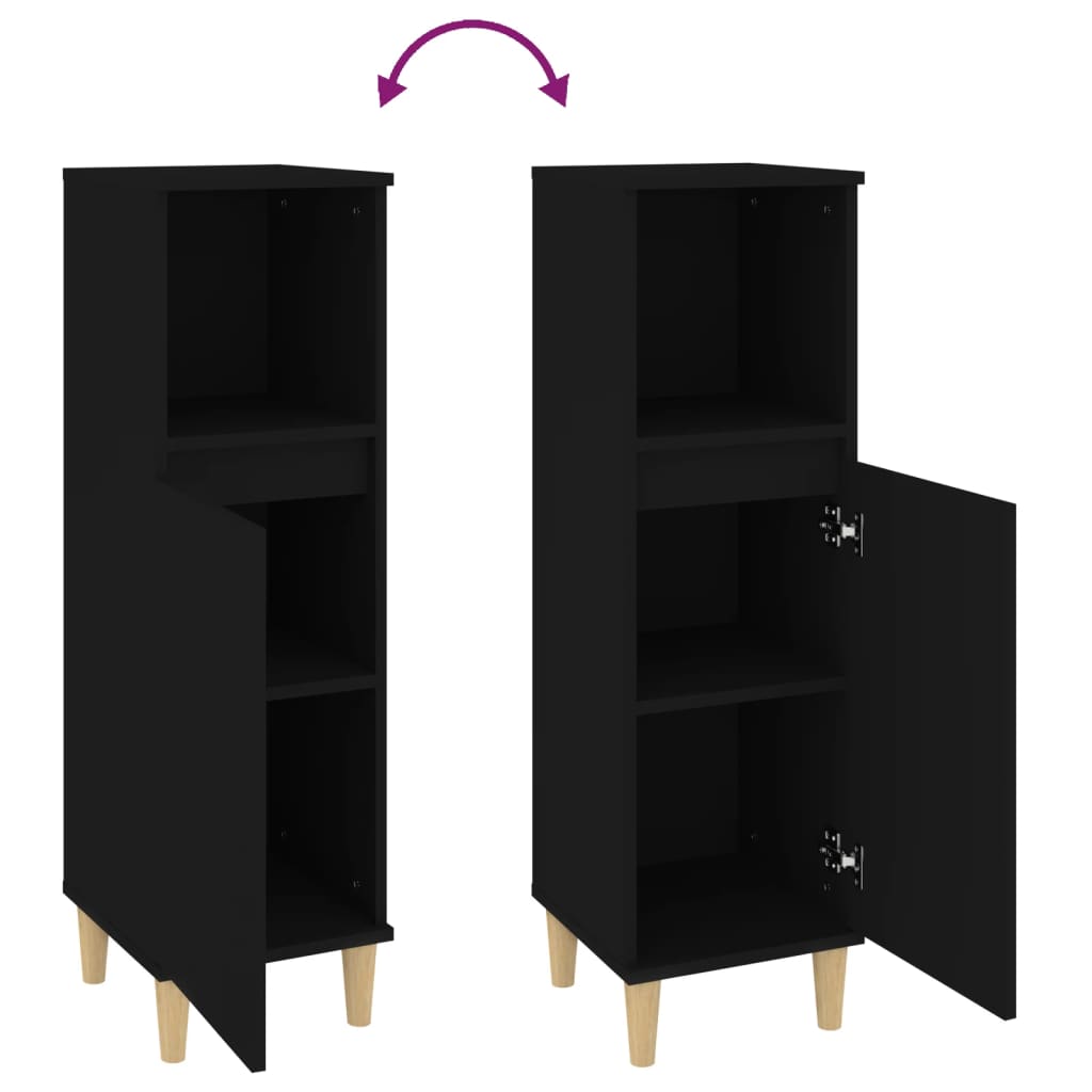 8720845738310_g_en_hd_7 vidaXL Bathroom Cabinet Black 30x30x100 cm Engineered Wood - Image 9