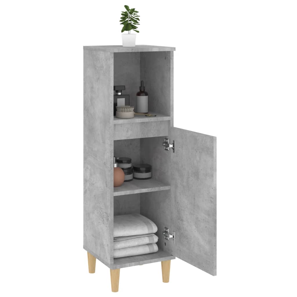8720845738341_g_en_hd_2 vidaXL Bathroom Cabinet Concrete Grey 30x30x100 cm Engineered Wood - Image 4