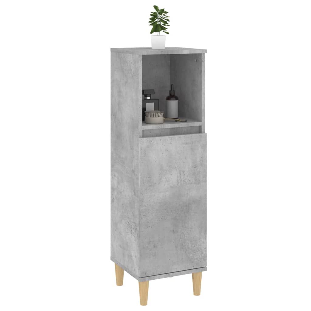 8720845738341_g_en_hd_3 vidaXL Bathroom Cabinet Concrete Grey 30x30x100 cm Engineered Wood - Image 5