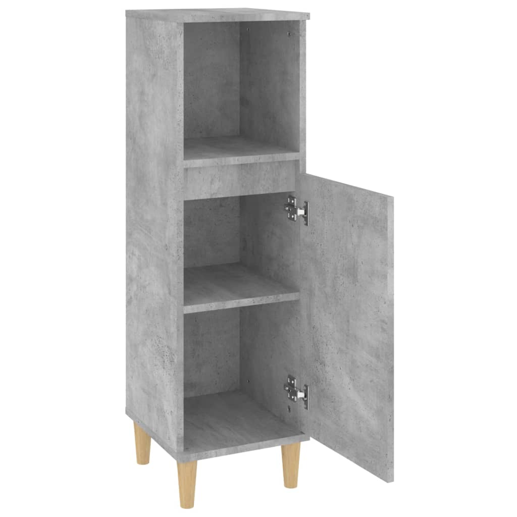 8720845738341_g_en_hd_4 vidaXL Bathroom Cabinet Concrete Grey 30x30x100 cm Engineered Wood - Image 6