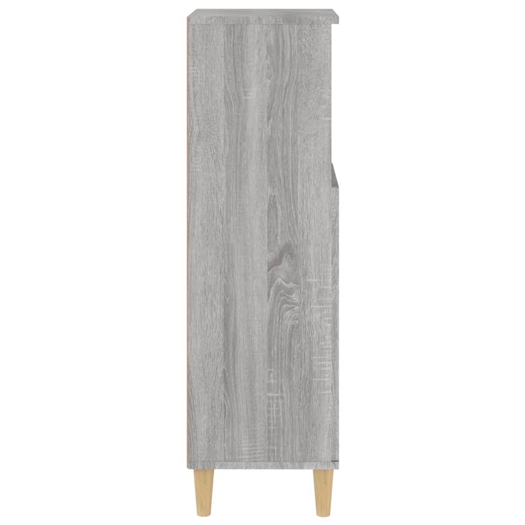 8720845738365_g_en_hd_6 vidaXL Bathroom Cabinet Grey Sonoma 30x30x100 cm Engineered Wood - Image 8