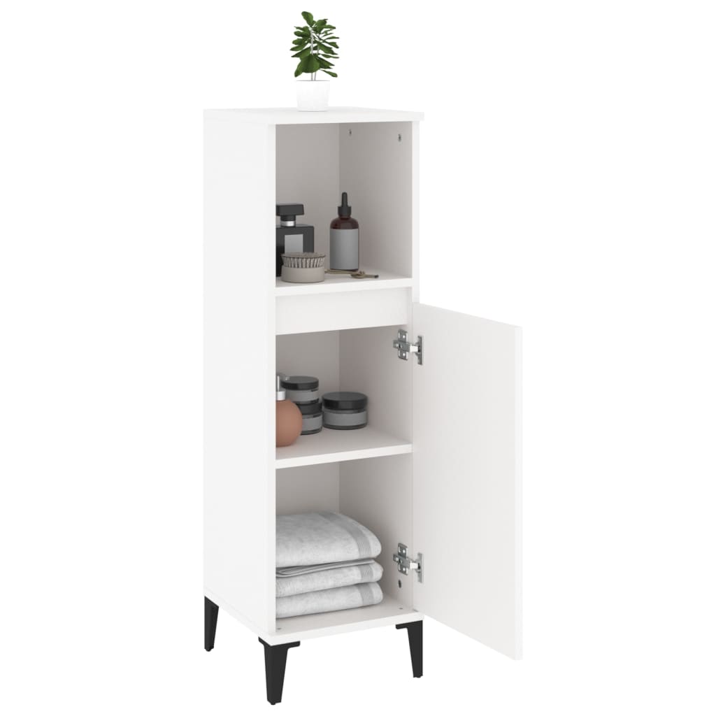 8720845738389_g_en_hd_2 vidaXL Bathroom Cabinet White 30x30x100 cm Engineered Wood - Image 4