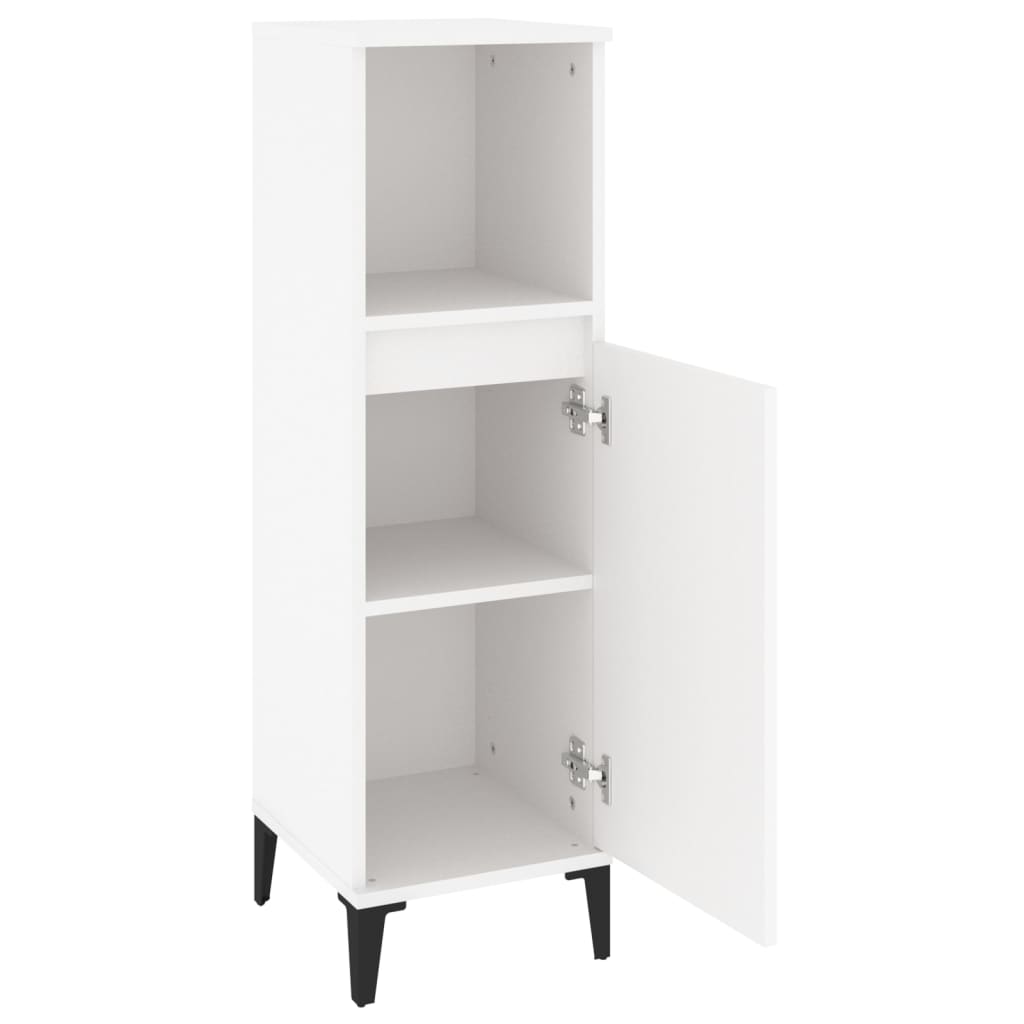 8720845738389_g_en_hd_4 vidaXL Bathroom Cabinet White 30x30x100 cm Engineered Wood - Image 6