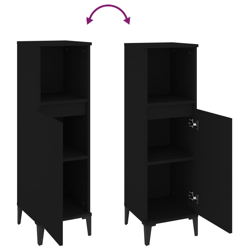 8720845738396_g_en_hd_10 vidaXL Bathroom Cabinet Black 30x30x100 cm Engineered Wood - Image 13