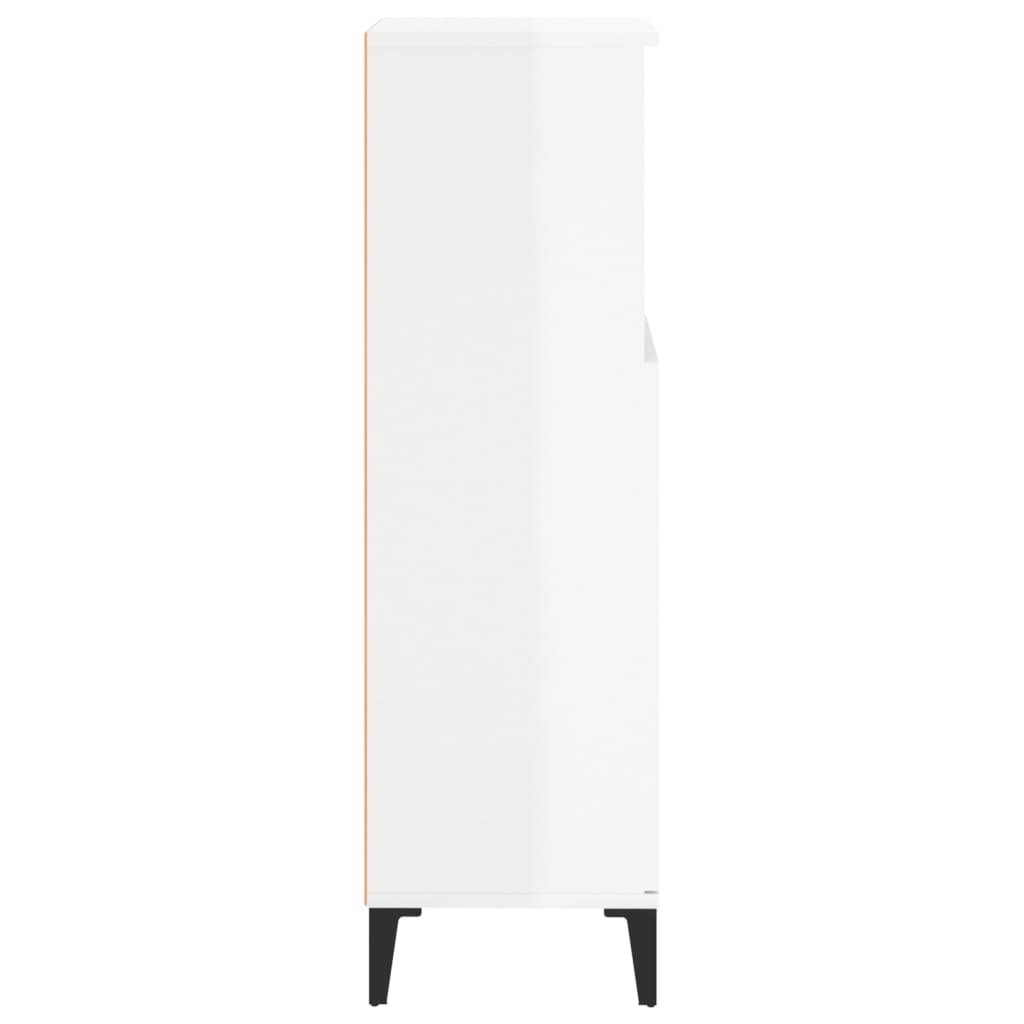 8720845738402_g_en_hd_6 vidaXL Bathroom Cabinet High Gloss White 30x30x100 cm Engineered Wood - Image 8