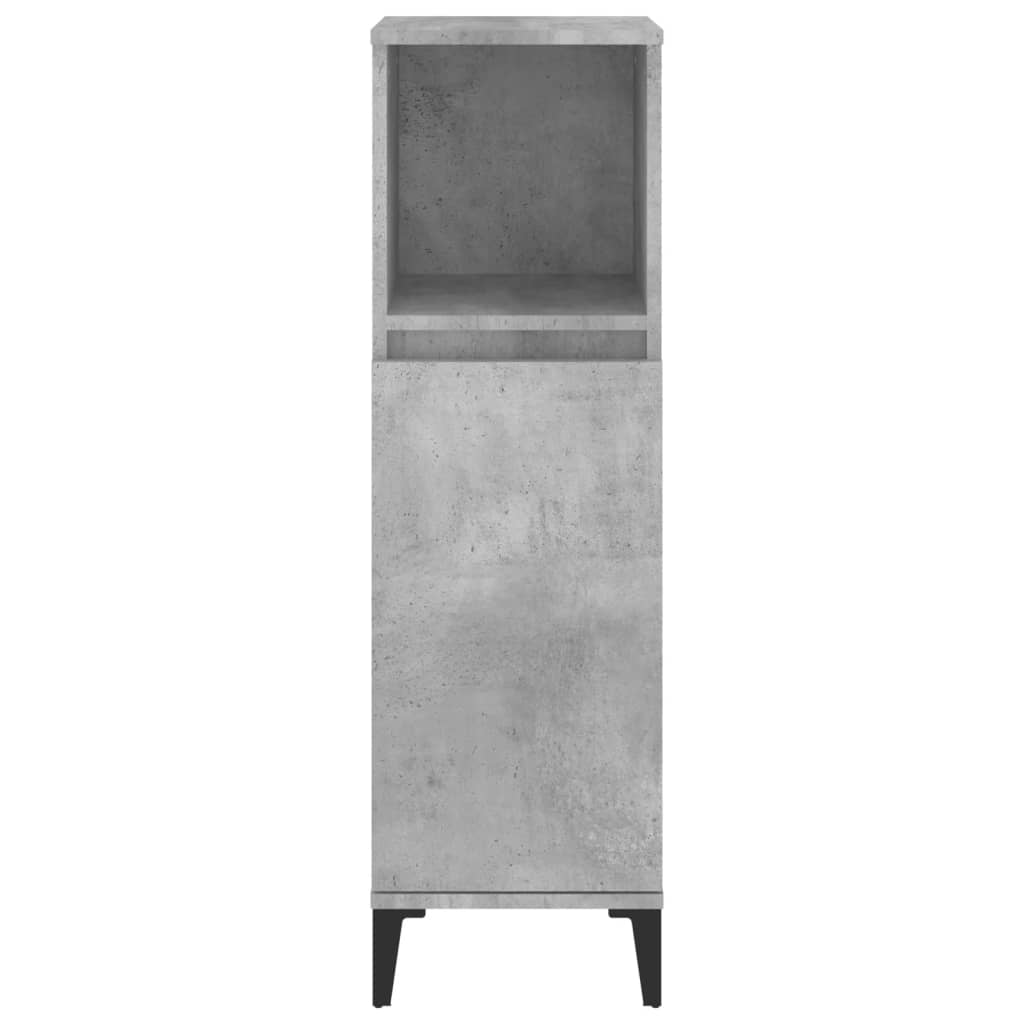 8720845738426_g_en_hd_5 vidaXL Bathroom Cabinet Concrete Grey 30x30x100 cm Engineered Wood - Image 7