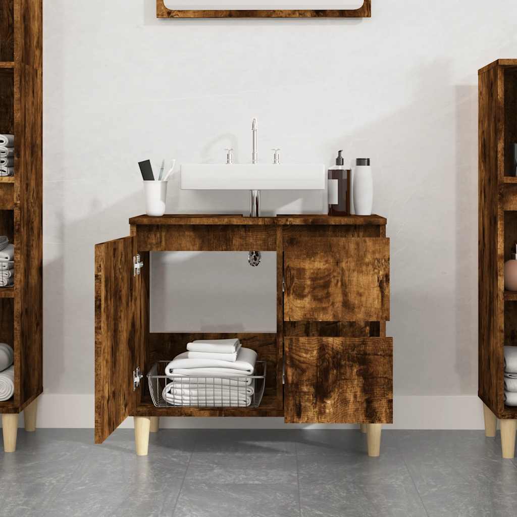 8720845738518_g_en_hd_1 vidaXL Bathroom Cabinet Smoked Oak 65x33x60 cm Engineered Wood - Image 3