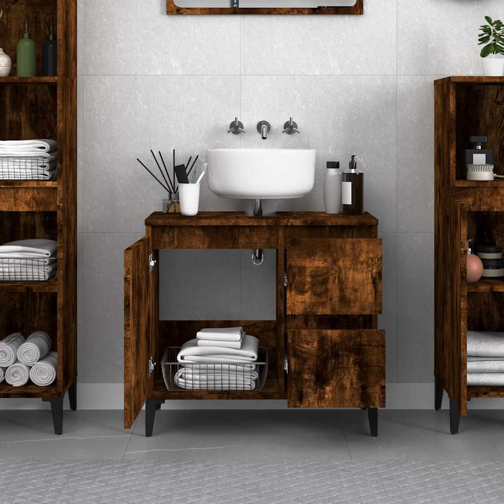 8720845738594_g_en_hd_1 vidaXL Bathroom Cabinet Smoked Oak 65x33x60 cm Engineered Wood - Image 3
