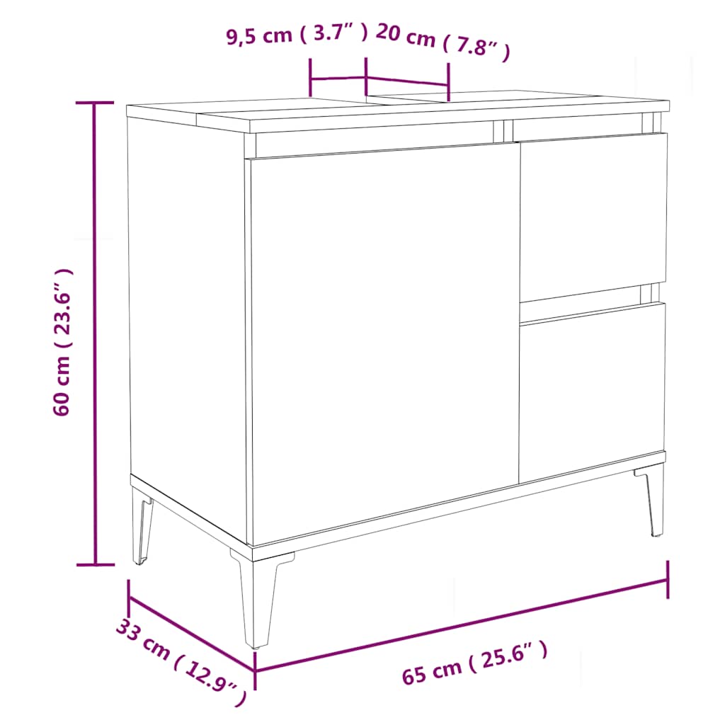 8720845738594_g_en_hd_10 vidaXL Bathroom Cabinet Smoked Oak 65x33x60 cm Engineered Wood - Image 12
