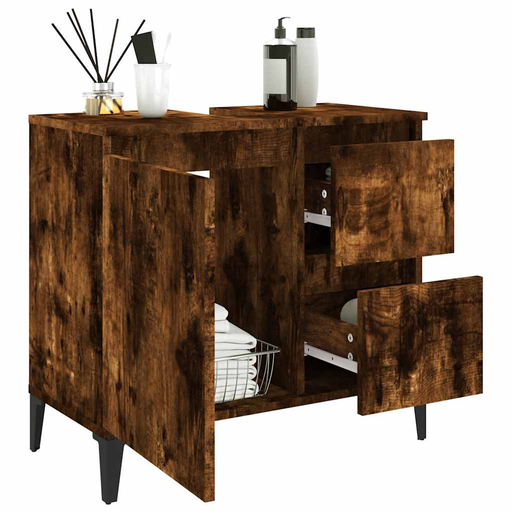 8720845738594_g_en_hd_2 vidaXL Bathroom Cabinet Smoked Oak 65x33x60 cm Engineered Wood - Image 4