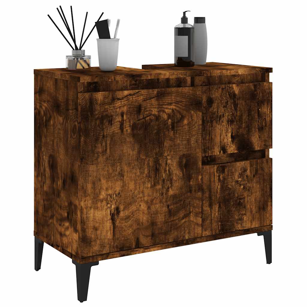 8720845738594_g_en_hd_3 vidaXL Bathroom Cabinet Smoked Oak 65x33x60 cm Engineered Wood - Image 5