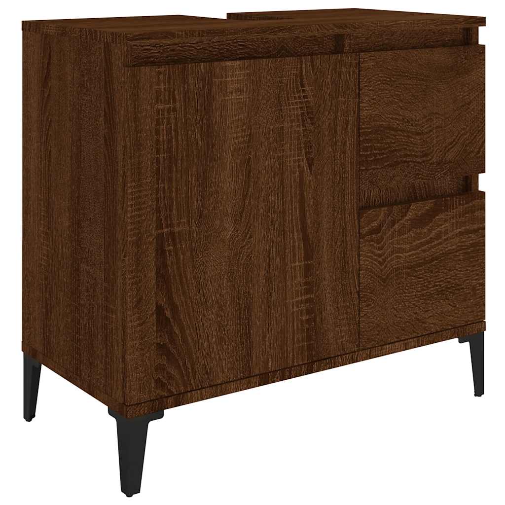8720845738617_a_en_hd_1 vidaXL Bathroom Cabinet Brown Oak 65x33x60 cm Engineered Wood - Image 2