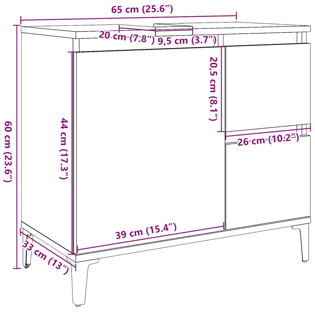 8720845738617_g_en_hd_10 vidaXL Bathroom Cabinet Brown Oak 65x33x60 cm Engineered Wood - Image 12