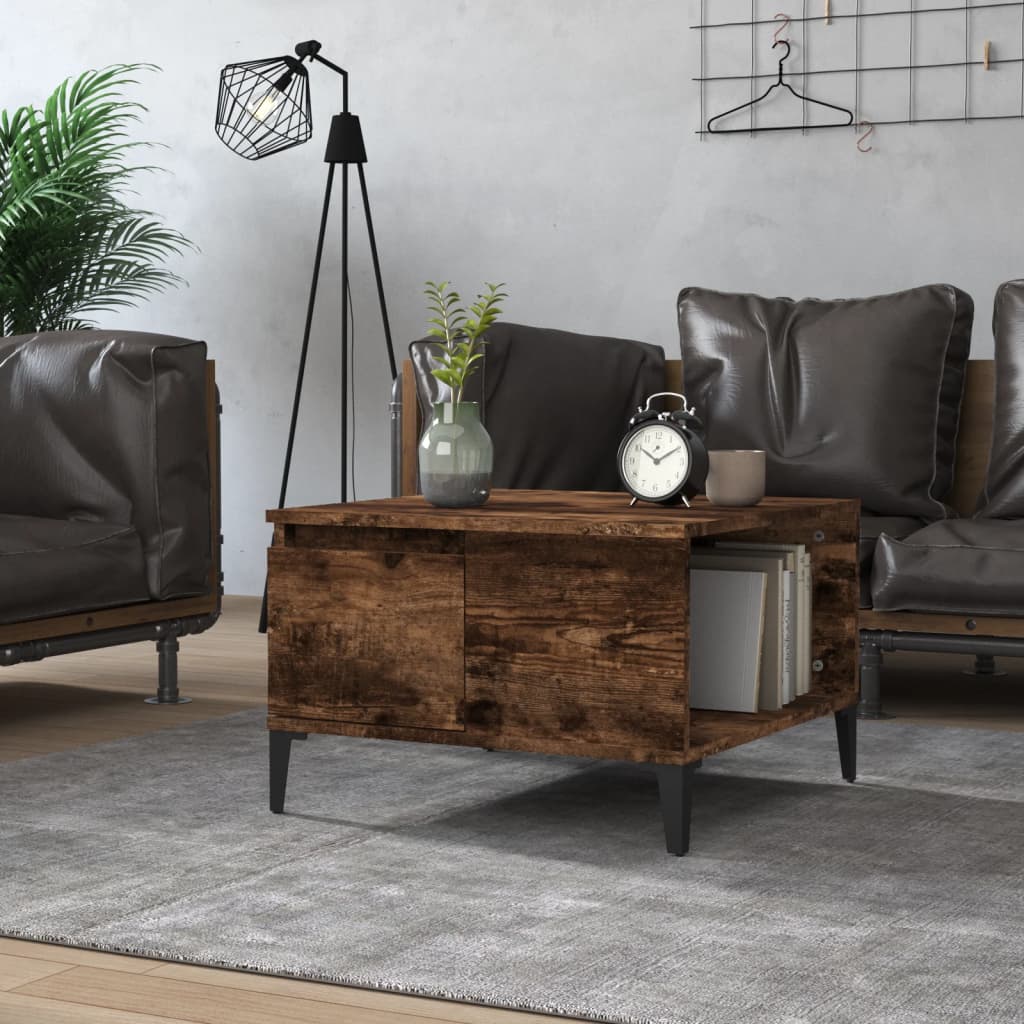 8720845738754_m_en_hd_1 vidaXL Coffee Table Smoked Oak 55x55x36.5 cm Engineered Wood - Image 1