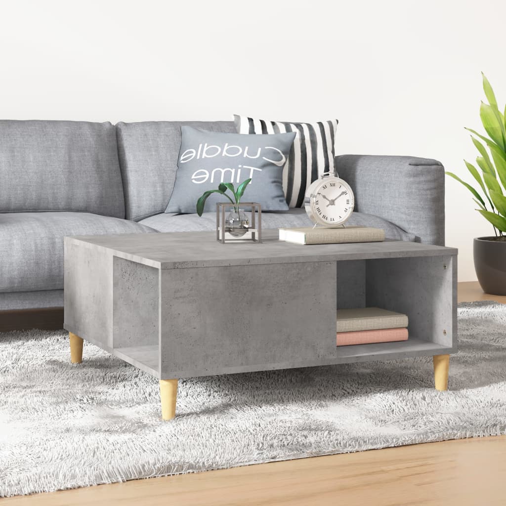 8720845738822_m_en_hd_1 vidaXL Coffee Table Concrete Grey 80x80x36.5 cm Engineered Wood - Image 1