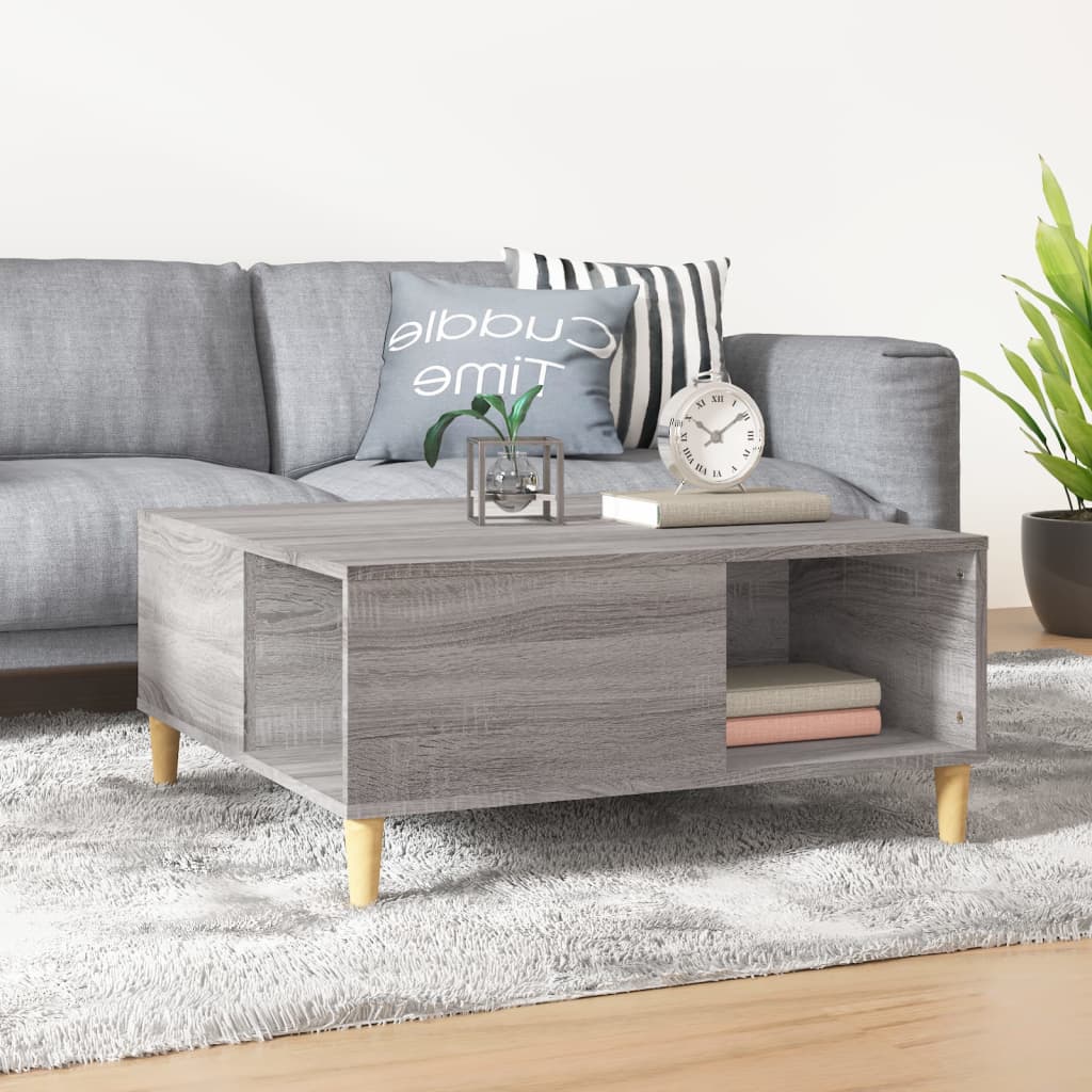 8720845738846_m_en_hd_1 vidaXL Coffee Table Grey Sonoma 80x80x36.5 cm Engineered Wood - Image 1