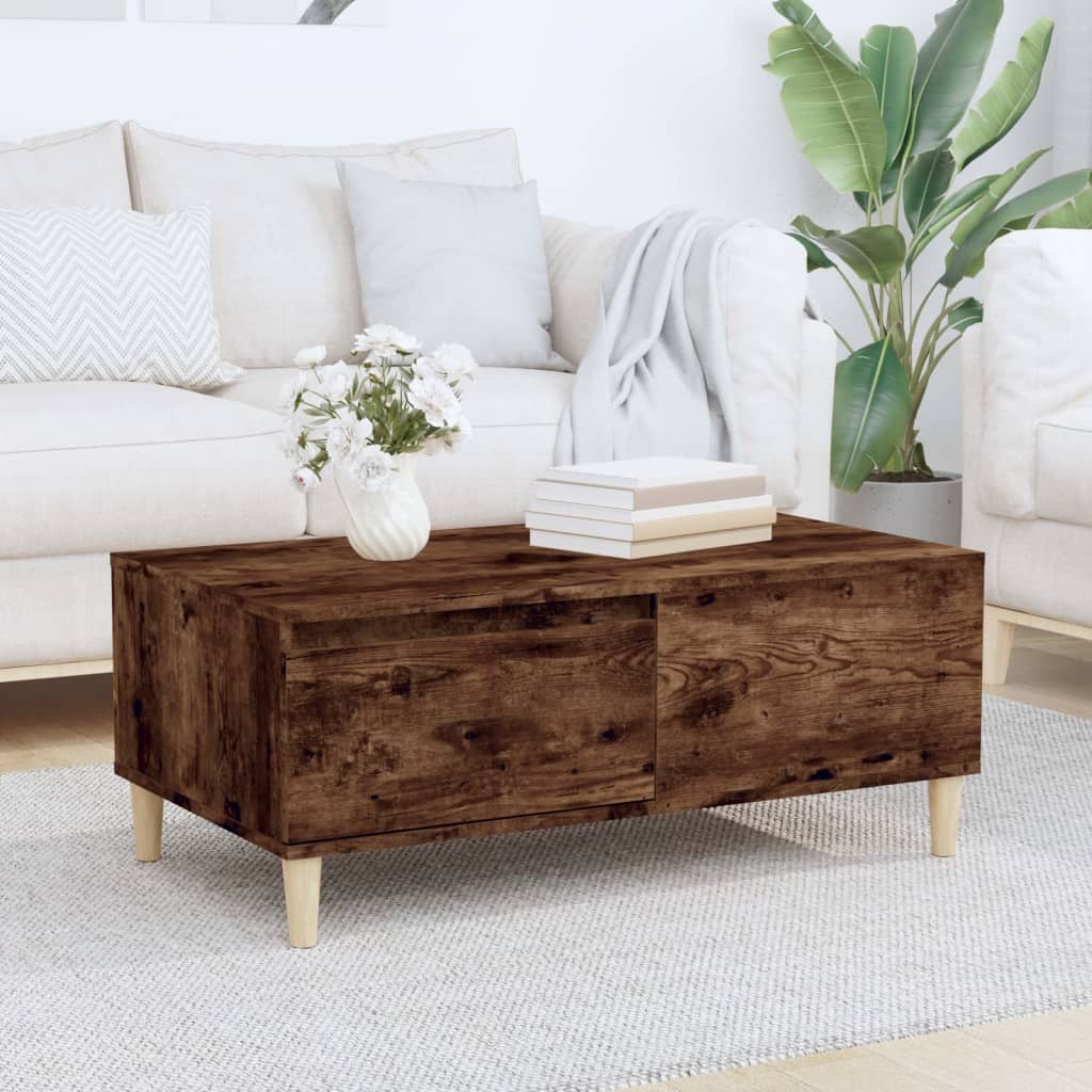 8720845738990_m_en_hd_1 vidaXL Coffee Table Smoked Oak 90x50x36.5 cm Engineered Wood - Image 1
