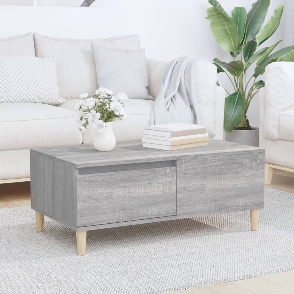 8720845739003_m_en_hd_1 vidaXL Coffee Table Grey Sonoma 90x50x36.5 cm Engineered Wood - Image 1