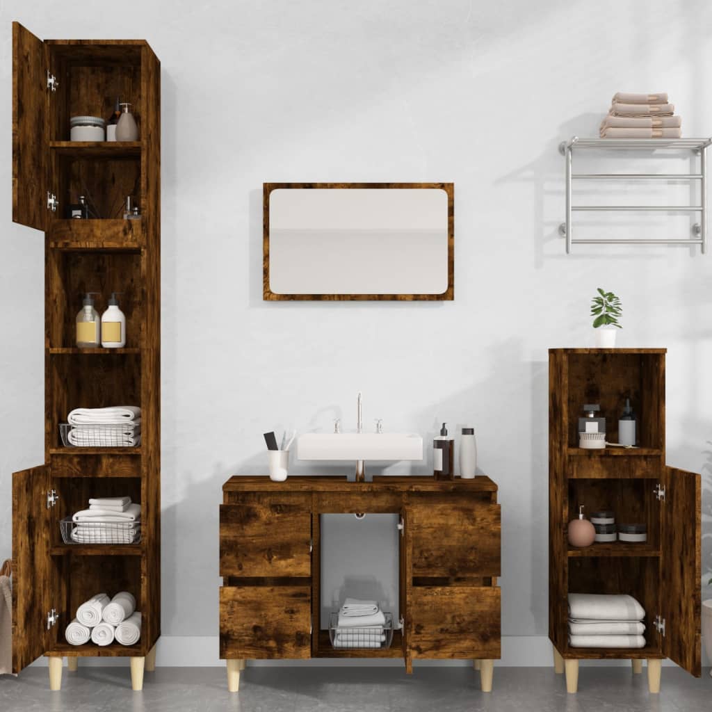 8720845739638_g_en_hd_1 vidaXL Sink Cabinet Smoked Oak 80x33x60 cm Engineered Wood - Image 3