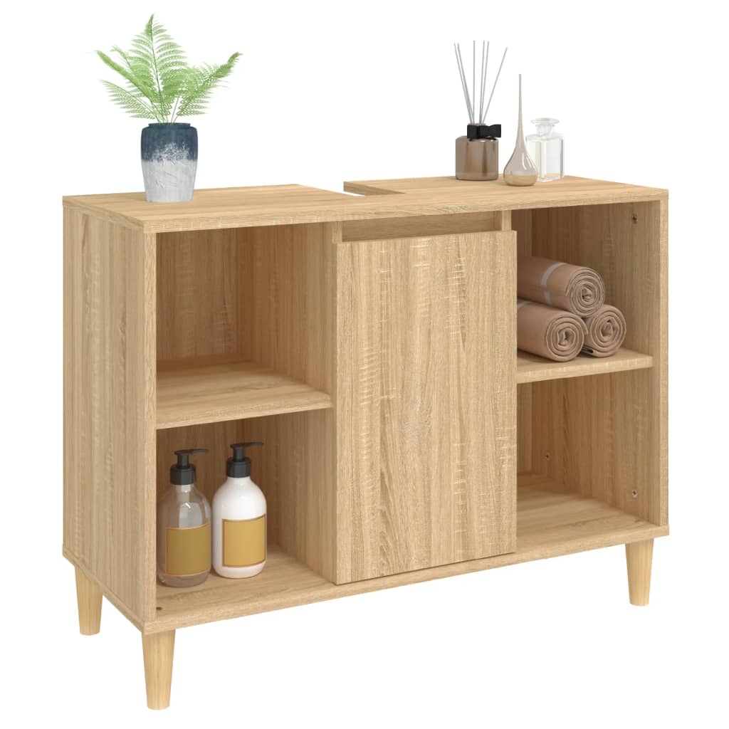 8720845739775_g_en_hd_2 vidaXL Sink Cabinet Sonoma Oak 80x33x60 cm Engineered Wood - Image 4