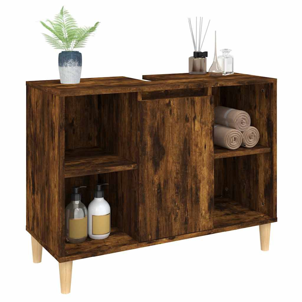 8720845739799_g_en_hd_2 vidaXL Sink Cabinet Smoked Oak 80x33x60 cm Engineered Wood - Image 4