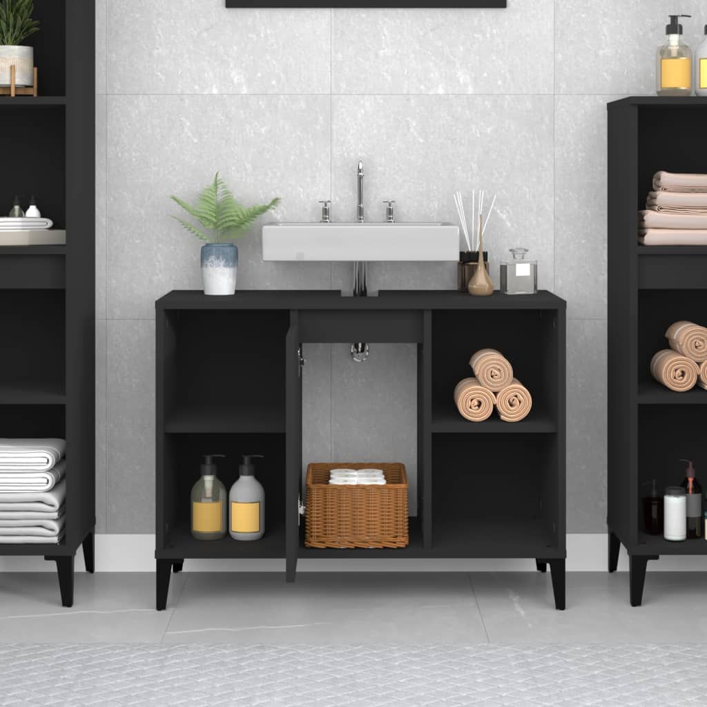 8720845739836_g_en_hd_1 vidaXL Sink Cabinet Black 80x33x60 cm Engineered Wood - Image 3