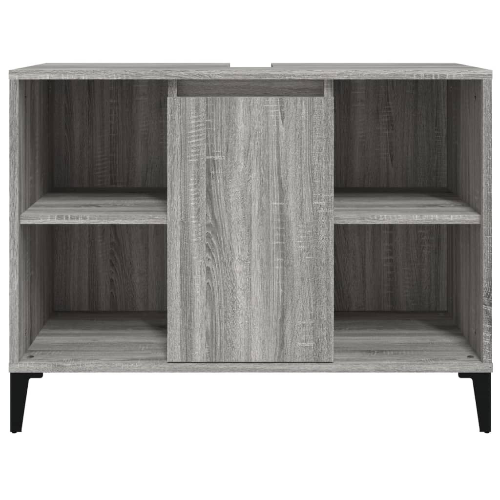 8720845739881_g_en_hd_4 vidaXL Sink Cabinet Grey Sonoma 80x33x60 cm Engineered Wood - Image 6