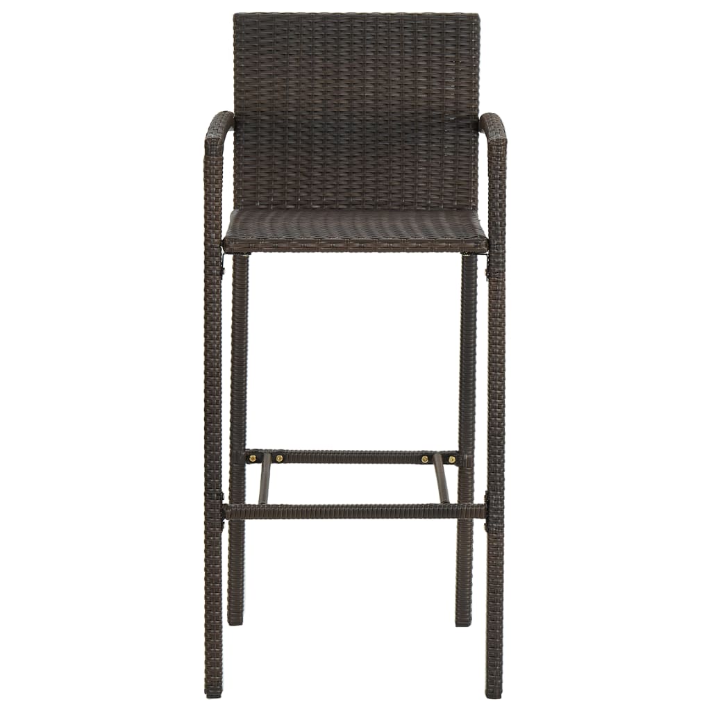 8720845739959_g_en_hd_2 vidaXL Bar Stools 4 pcs Brown Poly Rattan - Image 3