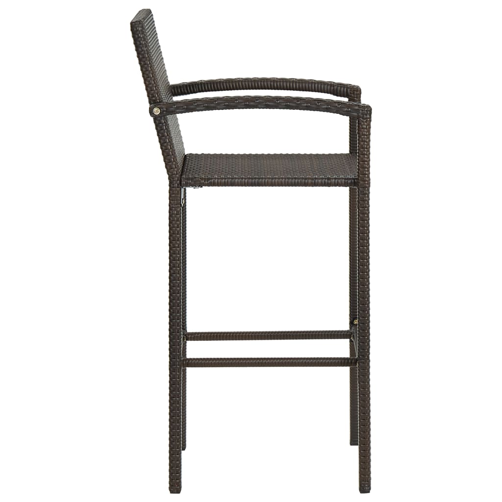 8720845739959_g_en_hd_3 vidaXL Bar Stools 4 pcs Brown Poly Rattan - Image 4