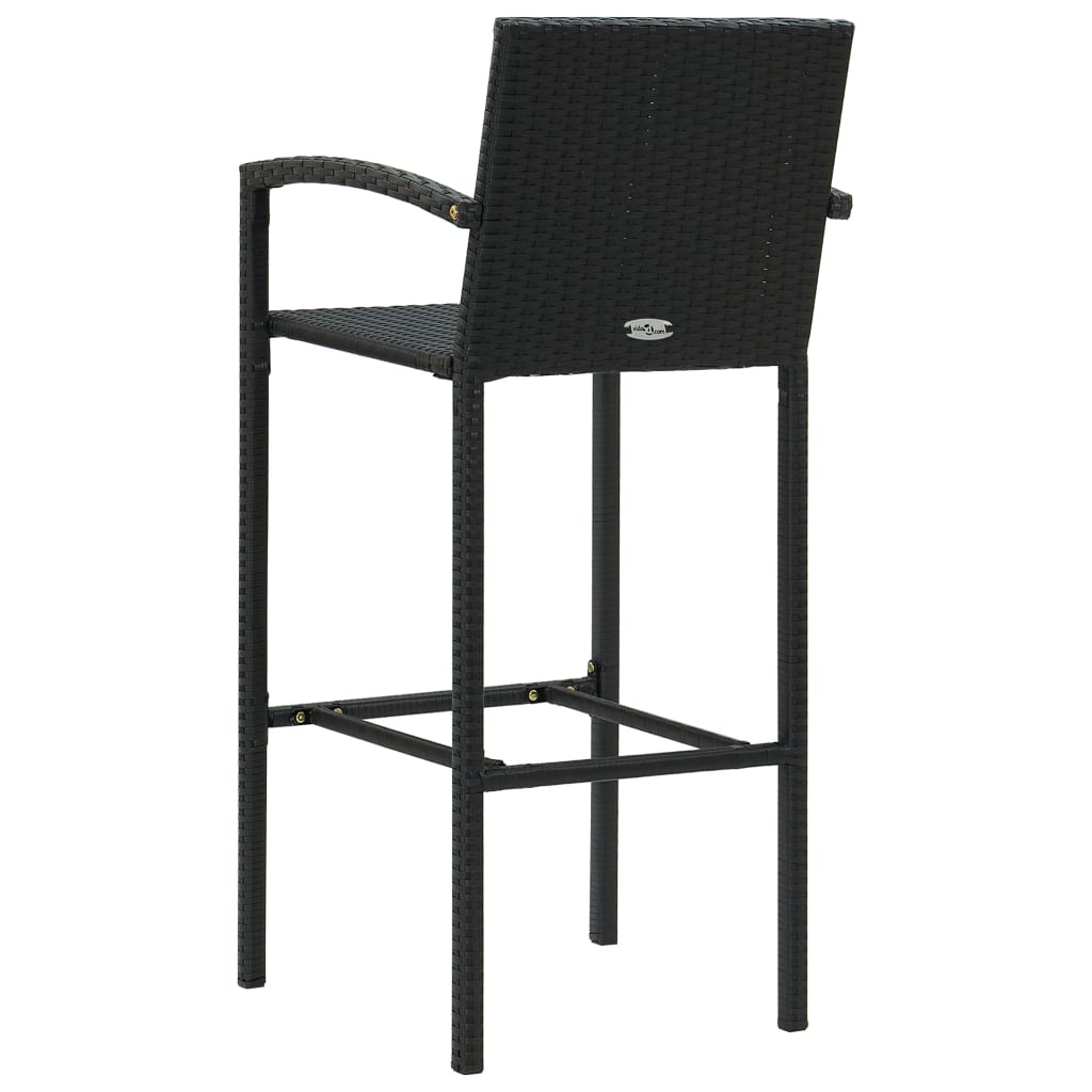 8720845739966_g_en_hd_4 vidaXL Bar Stools 4 pcs Black Poly Rattan - Image 5