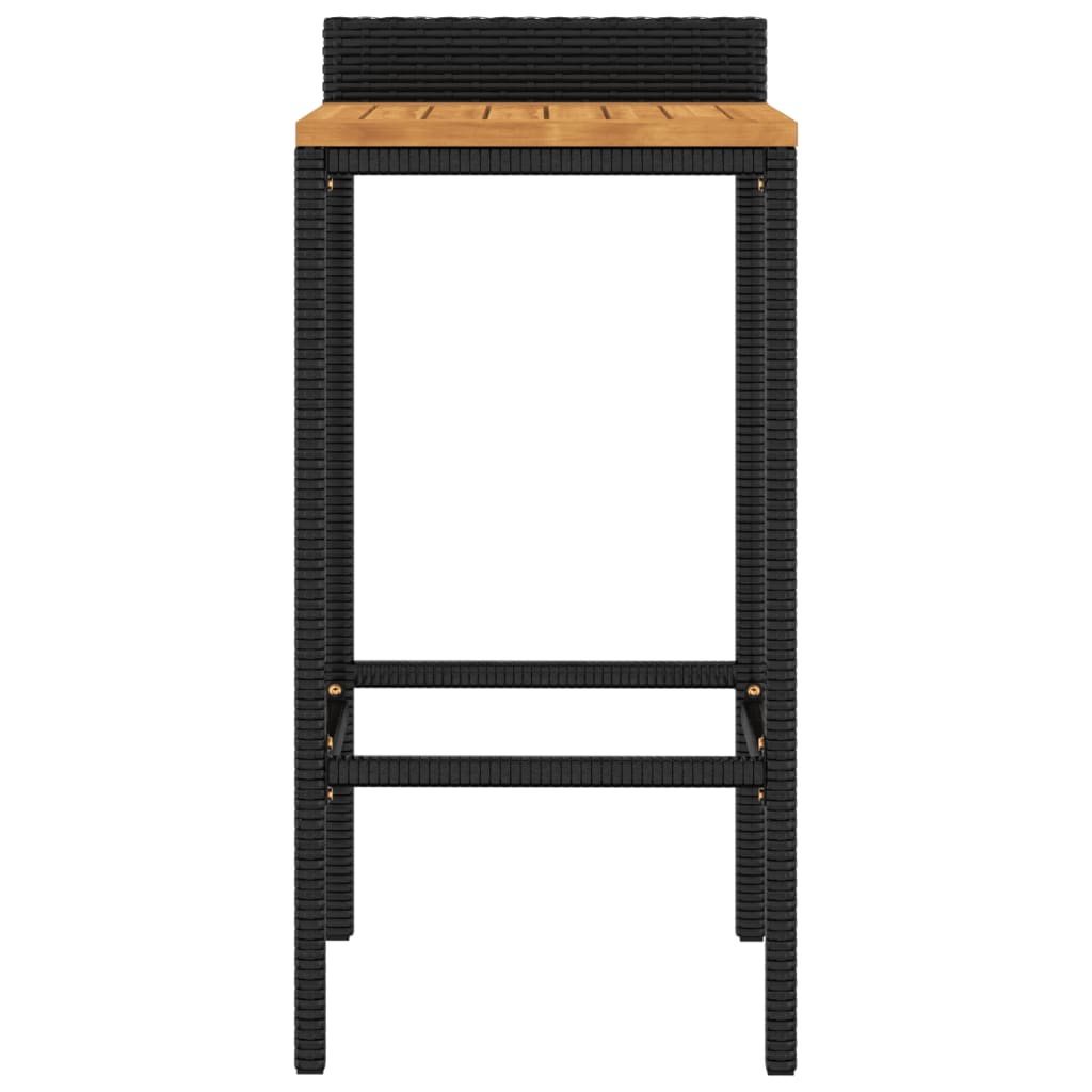 8720845740146_g_en_hd_2 vidaXL Bar Stools 2 pcs Black Poly Rattan and Solid Wood Acacia - Image 4