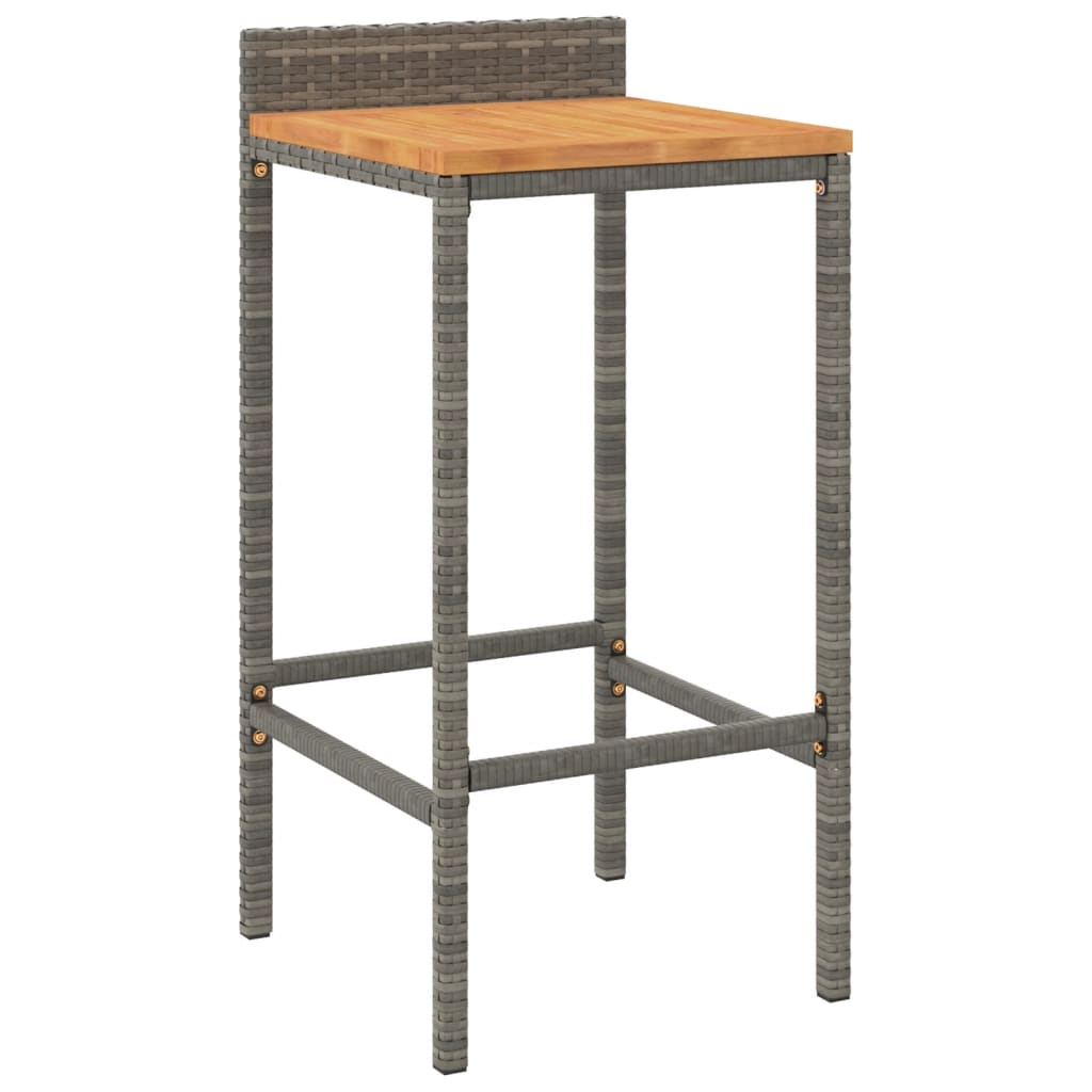 8720845740177_g_en_hd_1 vidaXL Bar Stools 4 pcs Grey Poly Rattan and Solid Wood Acacia - Image 3