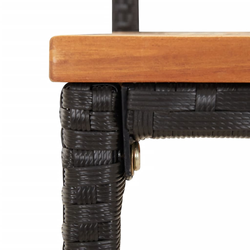 8720845740184_g_en_hd_5 vidaXL Bar Stools 2 pcs Black Poly Rattan and Solid Wood Acacia - Image 7