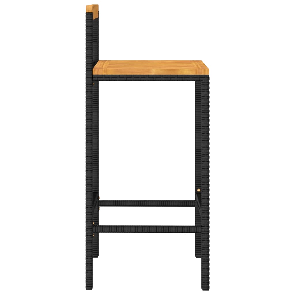 8720845740207_g_en_hd_3 vidaXL Bar Stools 4 pcs Black Poly Rattan and Solid Wood Acacia - Image 5