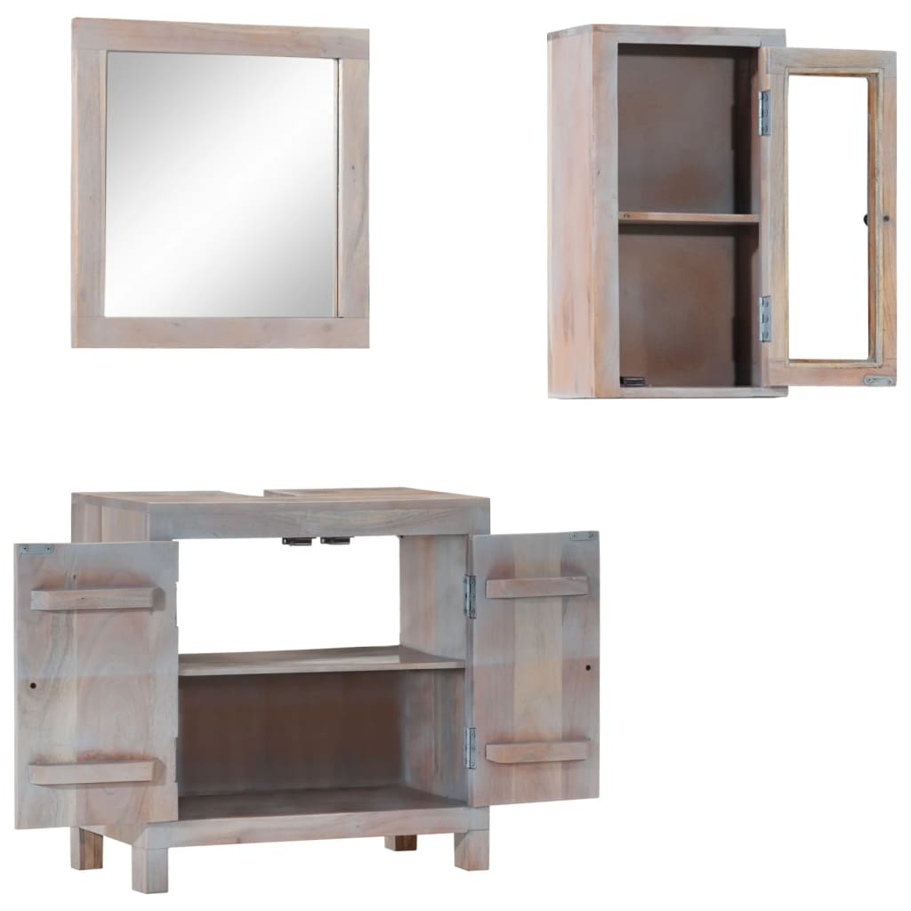 8720845740320_g_en_hd_1 vidaXL 3 Piece Bathroom Furniture Set Solid Wood Acacia - Image 2
