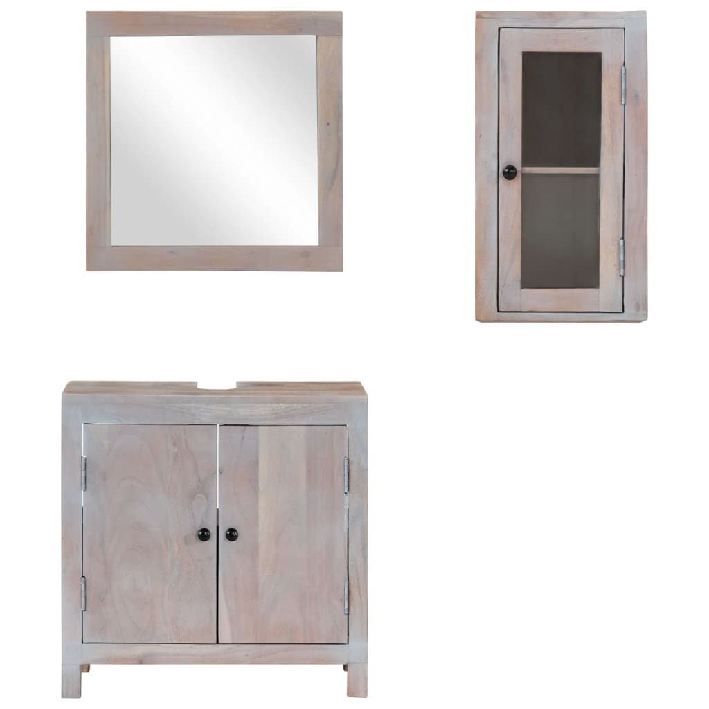 8720845740320_g_en_hd_2 vidaXL 3 Piece Bathroom Furniture Set Solid Wood Acacia - Image 3