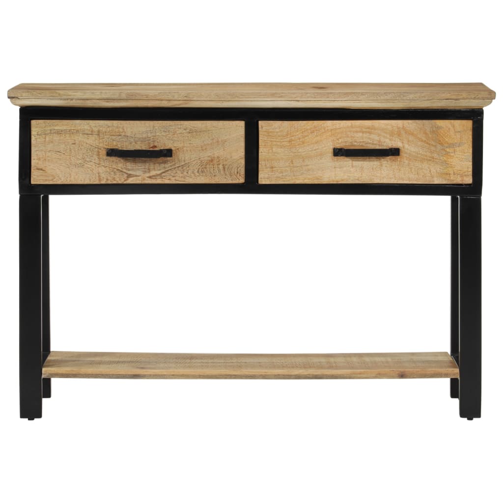 8720845740344_g_en_hd_3 vidaXL Console Table 110x30x75 cm Solid Rough Wood Mango - Image 5