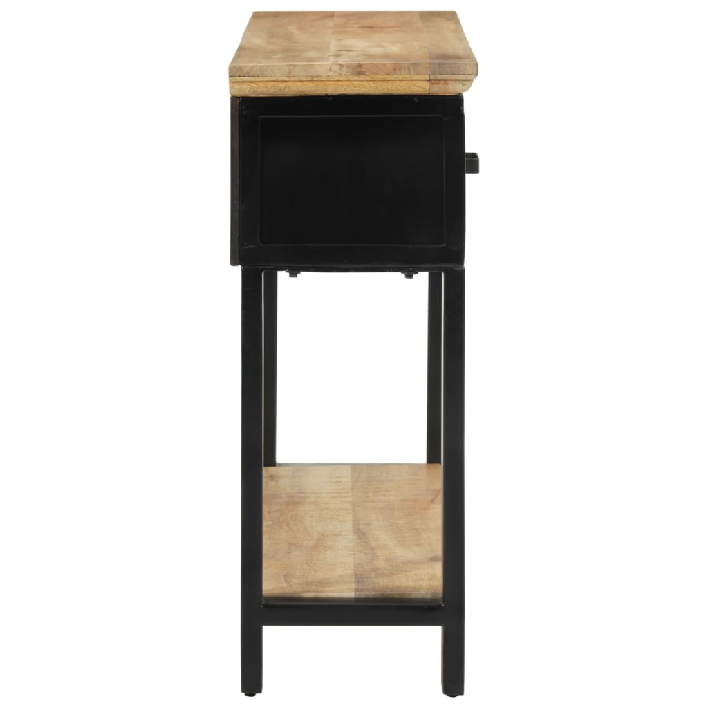 8720845740344_g_en_hd_4 vidaXL Console Table 110x30x75 cm Solid Rough Wood Mango - Image 6