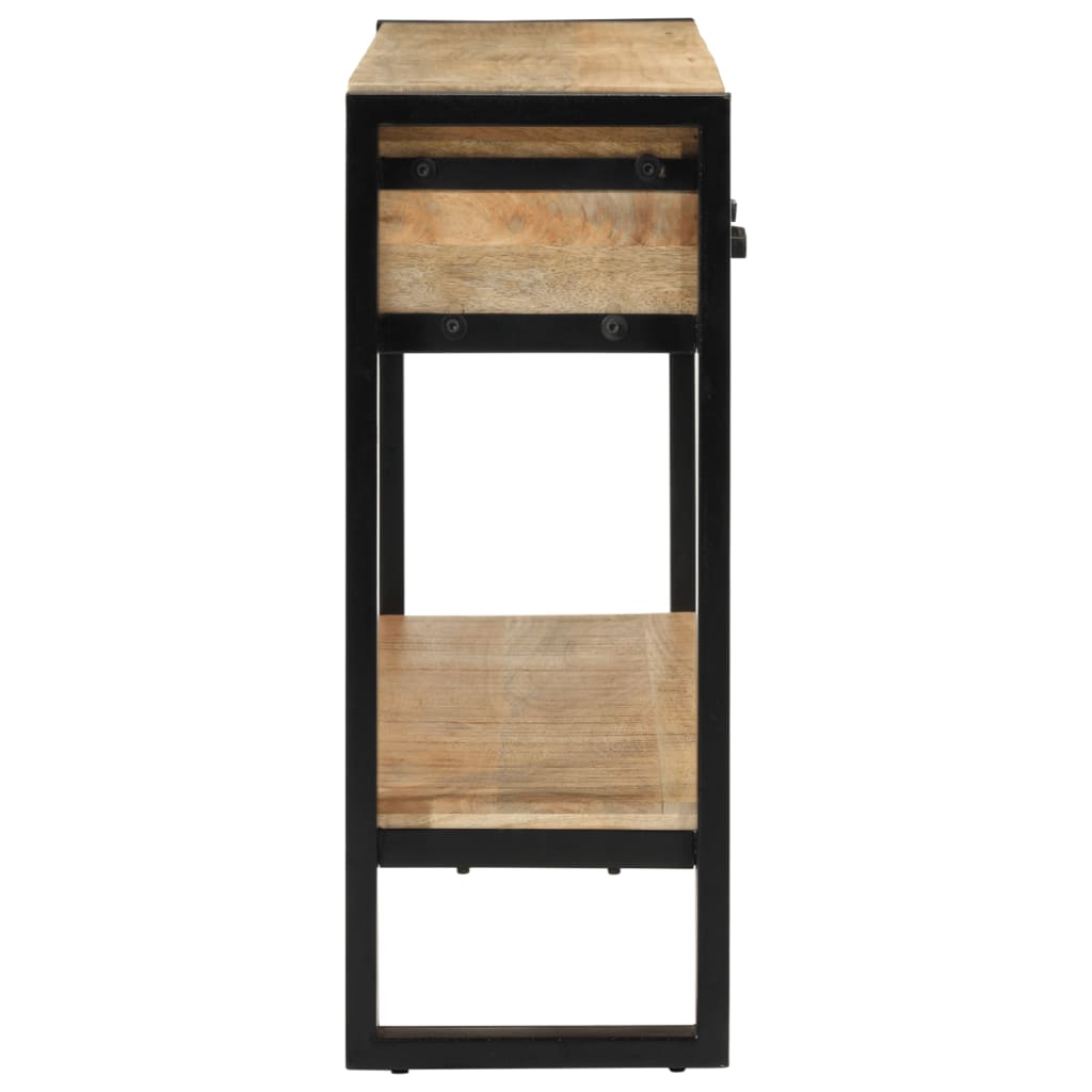 8720845740351_g_en_hd_4 vidaXL Console Table 110x30x76 cm Solid Rough Wood Mango - Image 6